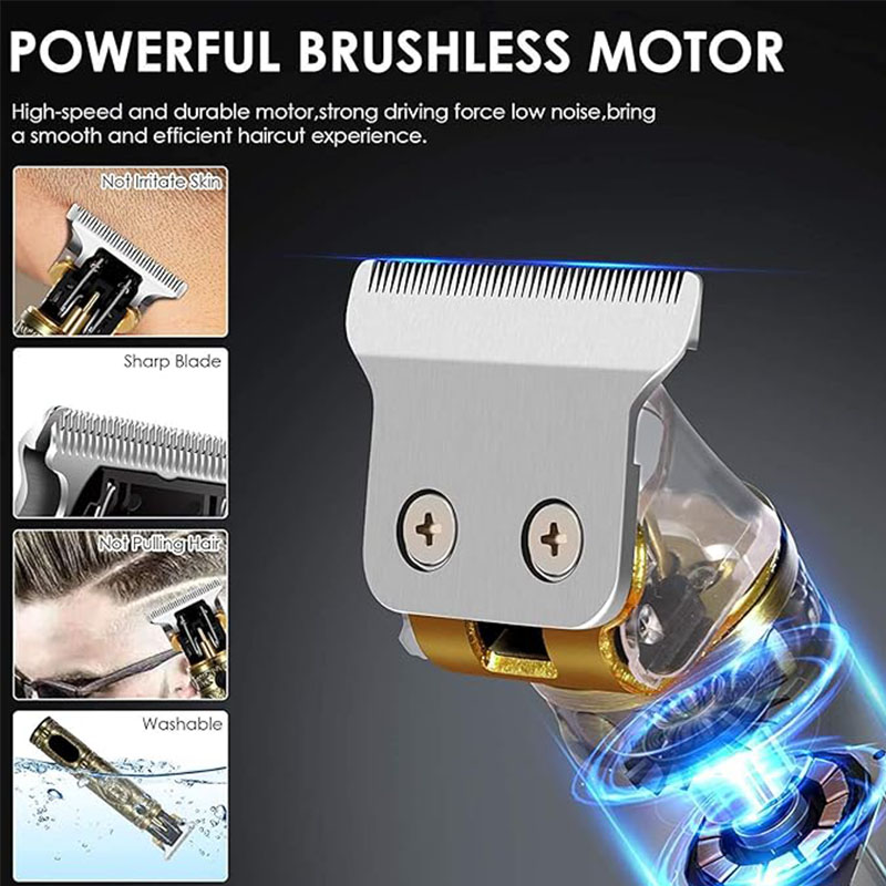 Carving T9 Vintage Professional Electric Hair Cutting Machine USB Rechargeable Portable Shaver Trimmer For Beard Care Best Gift